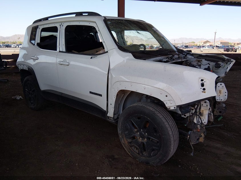 2018 Jeep Renegade VIN ZACCJBAB7JPH25662 IAAI salvage auction — NORMAL WEAR, Salvage (Arizona), sold $250 on 2026-07-28 (photo 1)