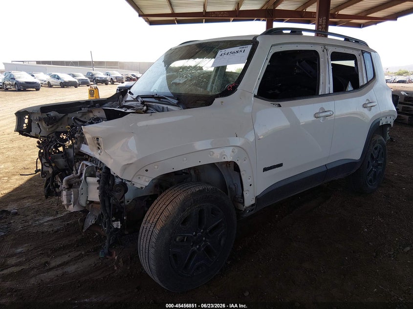 2018 Jeep Renegade VIN ZACCJBAB7JPH25662 IAAI salvage auction — NORMAL WEAR, Salvage (Arizona), sold $250 on 2026-07-28 (photo 2)