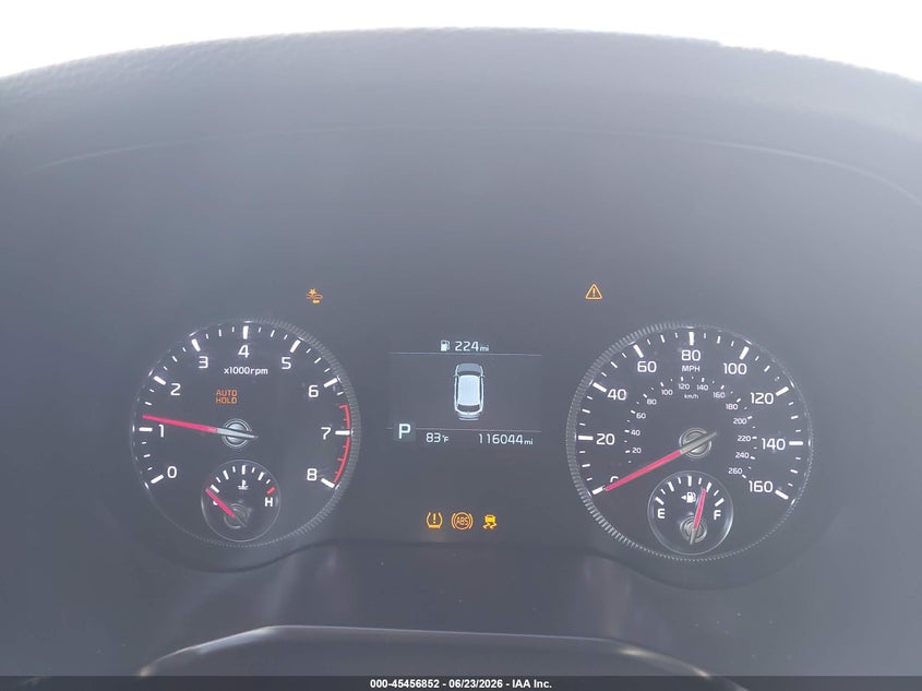 2020 Kia Telluride VIN 5XYP64HCXLG028826 IAAI salvage auction — FRONT & REAR, Salvage (Indiana), sold $3,950 on 2026-07-29 (photo 7)