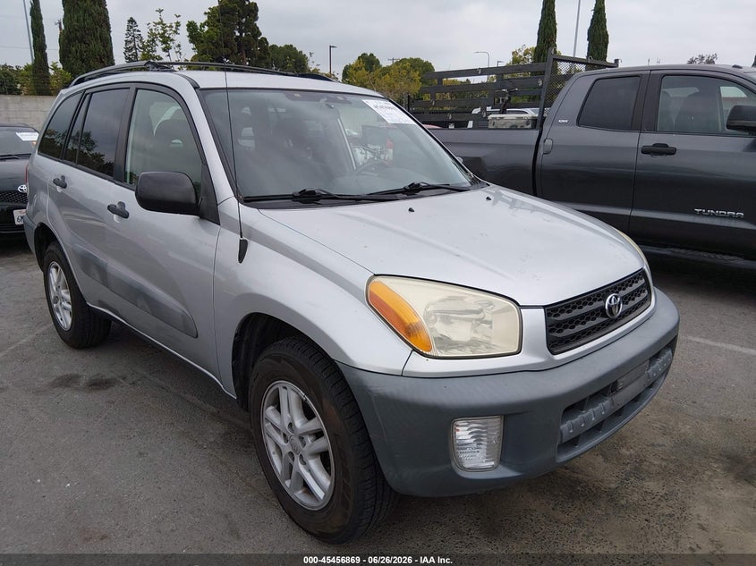 2001 Toyota Rav4 VIN JTEGH20V410028007 IAAI salvage auction — REAR END, Salvage (California), sold $1,050 on 2026-07-31 (photo 1)