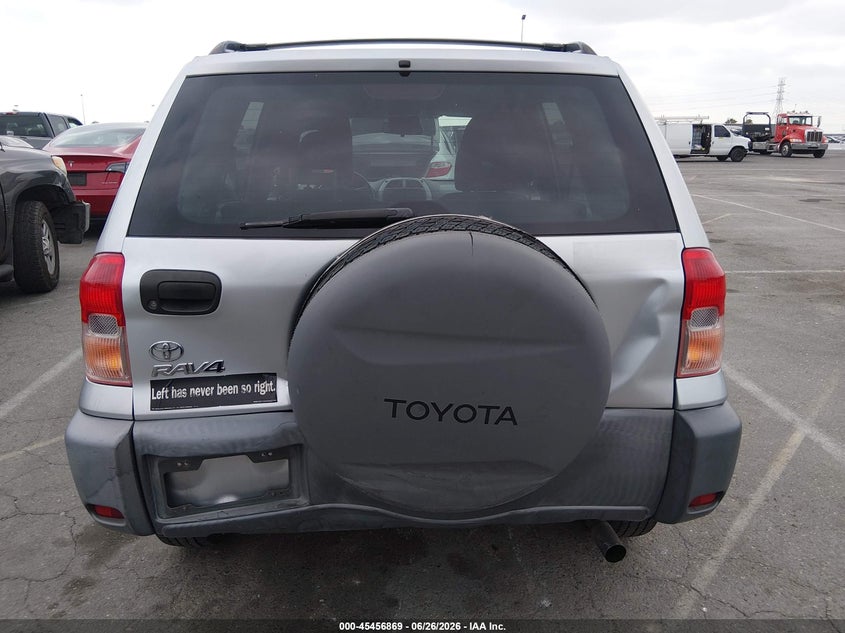 2001 Toyota Rav4 VIN JTEGH20V410028007 IAAI salvage auction — REAR END, Salvage (California), sold $1,050 on 2026-07-31 (photo 6)