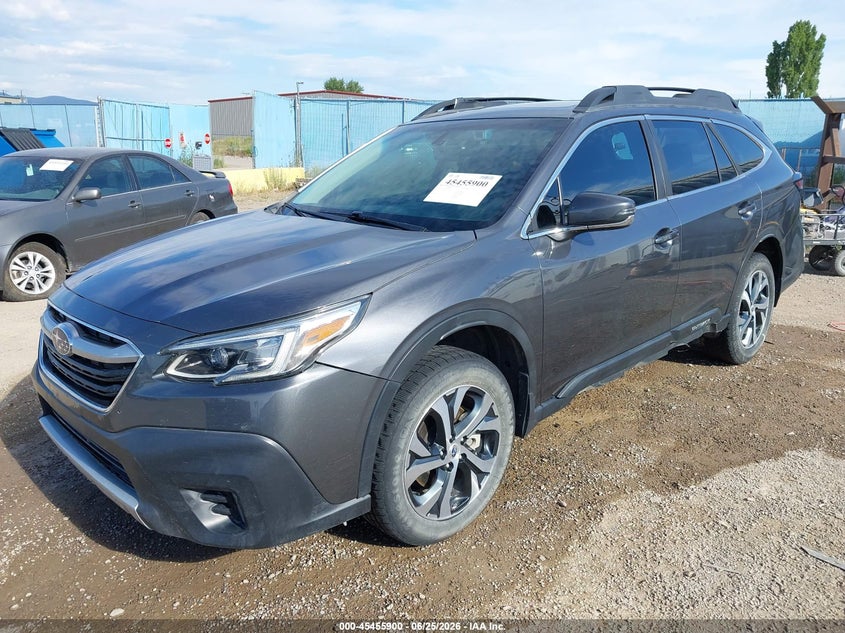 2021 Subaru Outback VIN 4S4BTANC2M3166576 IAAI salvage auction — REAR END, Salvage (Montana), sold $6,300 on 2026-07-31 (photo 2)