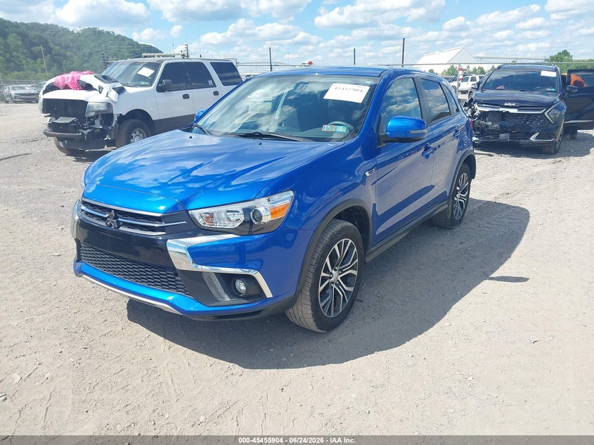 2019 Mitsubishi Outlander VIN JA4AR3AU4KU008072 IAAI salvage auction — REAR END, Salvage (Pennsylvania), sold $3,800 on 2026-07-09 (photo 2)