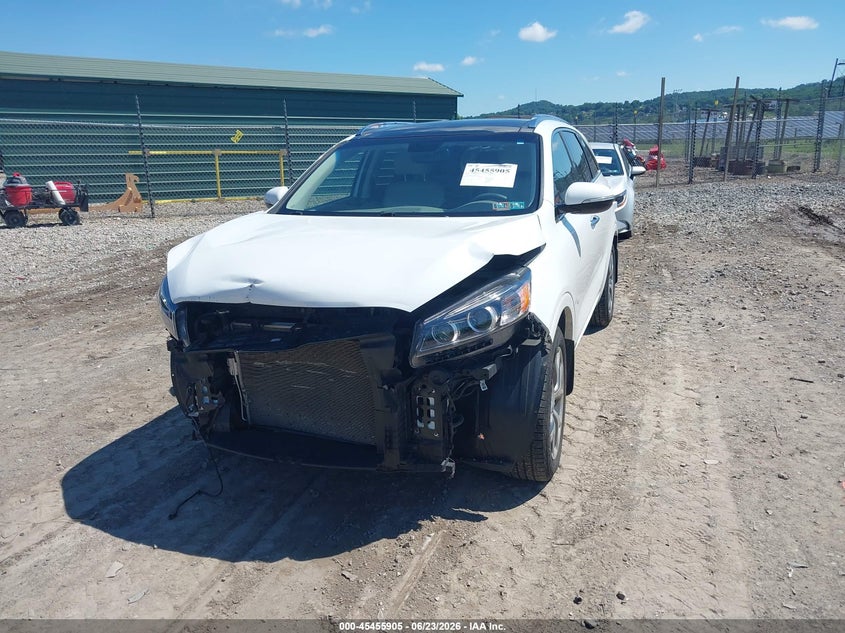 2018 Kia Sorento VIN 5XYPKDA52JG413348 IAAI salvage auction — FRONT END, Salvage (Pennsylvania), sold $3,650 on 2026-07-21 (photo 2)