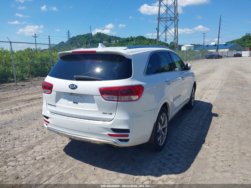 2018 Kia Sorento VIN 5XYPKDA52JG413348 IAAI salvage auction — FRONT END, Salvage (Pennsylvania), sold $3,650 on 2026-07-21 (photo 4)