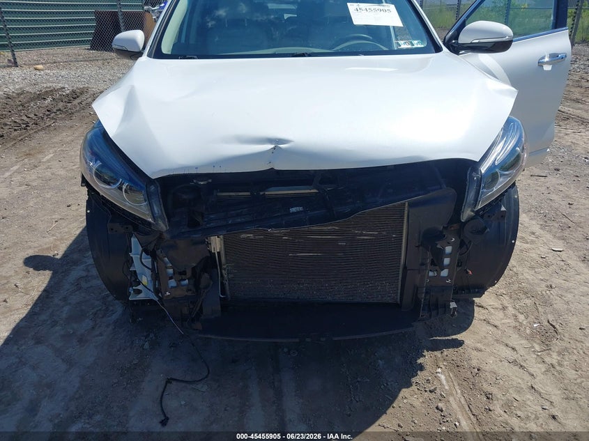 2018 Kia Sorento VIN 5XYPKDA52JG413348 IAAI salvage auction — FRONT END, Salvage (Pennsylvania), sold $3,650 on 2026-07-21 (photo 6)