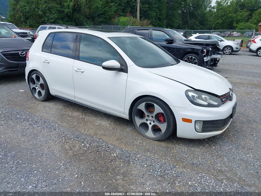 2011 Volkswagen Gti VIN WVWHD7AJ1BW274296 IAAI salvage auction — NORMAL WEAR, Clear (Virginia), sold $50 on 2026-07-28 (photo 1)