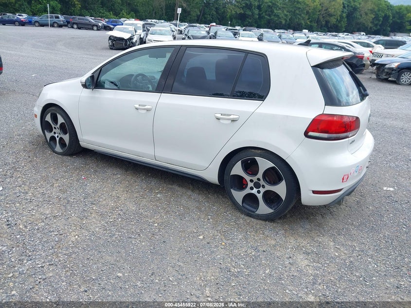 2011 Volkswagen Gti VIN WVWHD7AJ1BW274296 IAAI salvage auction — NORMAL WEAR, Clear (Virginia), sold $50 on 2026-07-28 (photo 3)