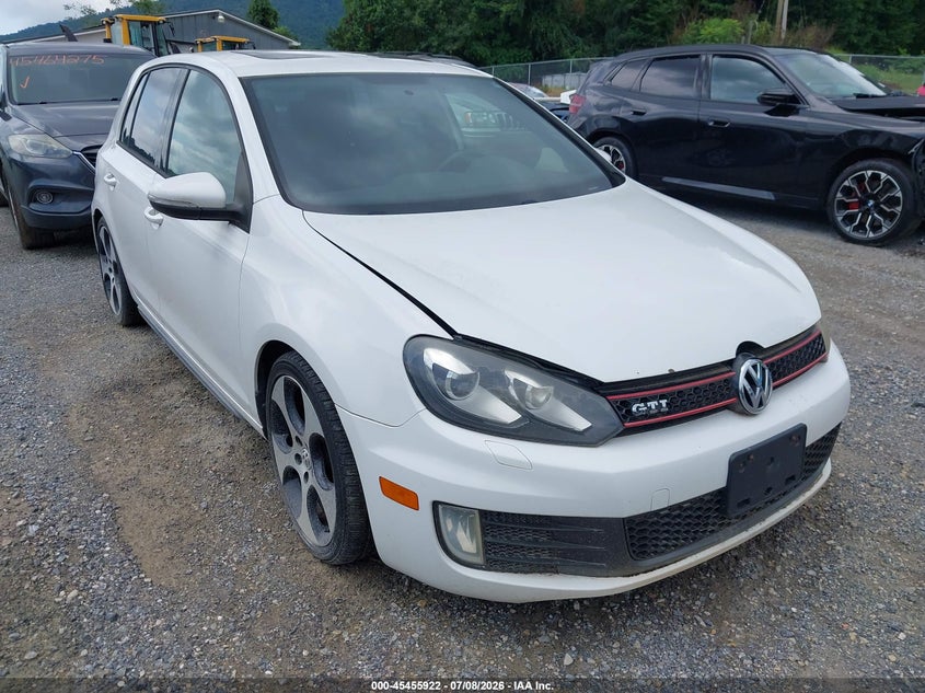 2011 Volkswagen Gti VIN WVWHD7AJ1BW274296 IAAI salvage auction — NORMAL WEAR, Clear (Virginia), sold $50 on 2026-07-28 (photo 6)
