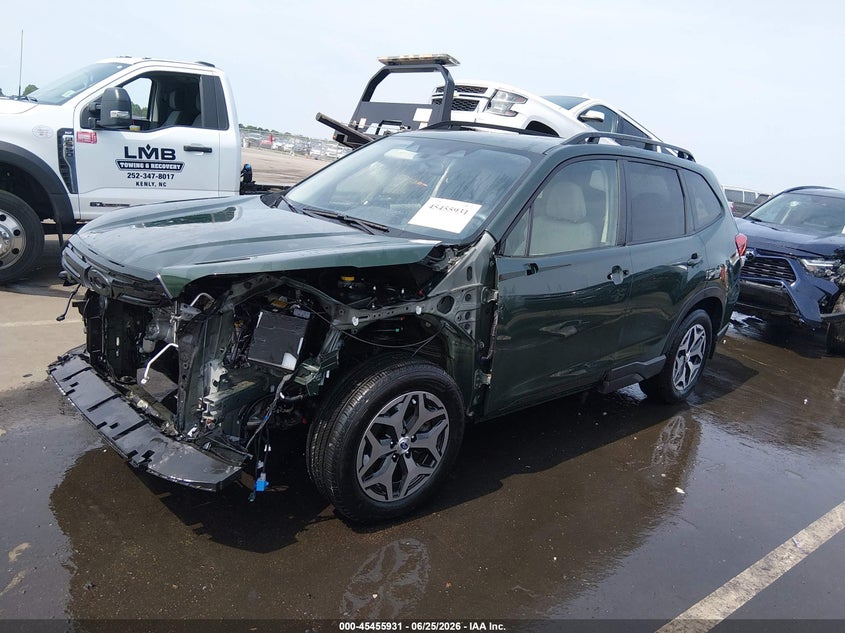 2024 Subaru Forester VIN JF2SKADC9RH514491 IAAI salvage auction — FRONT END, Salvage (North Carolina), sold $6,750 on 2026-07-29 (photo 2)
