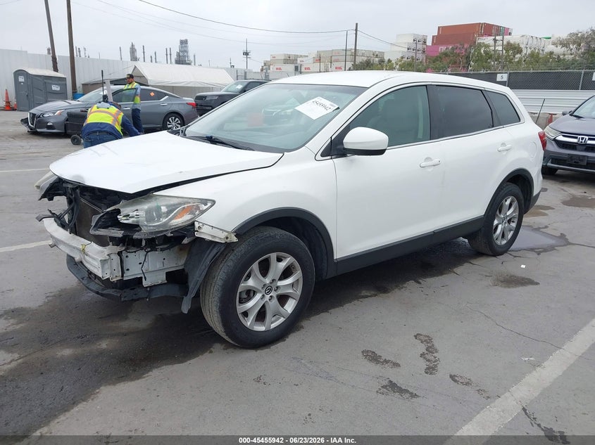 2013 Mazda Cx-9 VIN JM3TB2CV2D0412816 IAAI salvage auction — FRONT & REAR, Salvage (California), sold $575 on 2026-07-22 (photo 2)