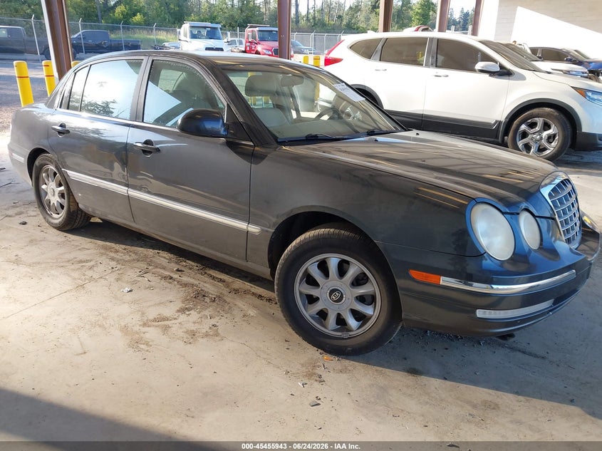 2004 Kia Amanti VIN KNALD124045046778 IAAI salvage auction — LEFT SIDE, Bill Of Sale (Washington), sold $325 on 2026-07-15 (photo 1)