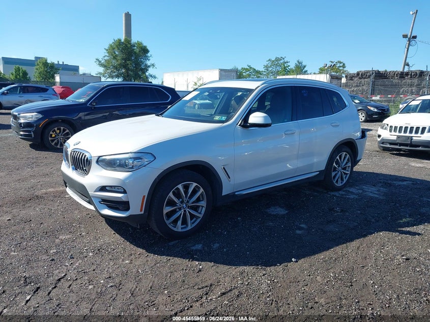 2019 BMW X3 VIN 5UXTR9C57KLE18525 IAAI salvage auction — LEFT REAR, Salvage (Pennsylvania), sold $11,000 on 2026-07-17 (photo 2)