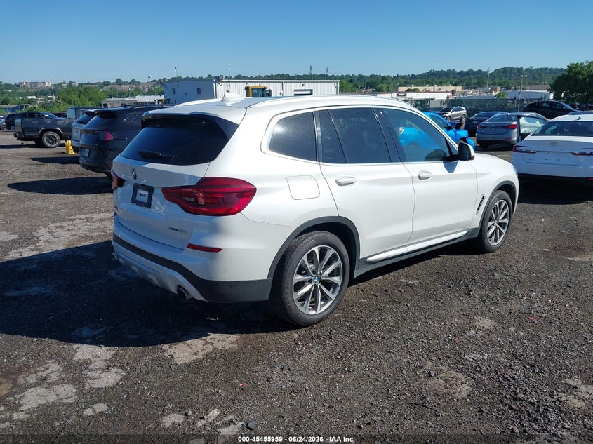 2019 BMW X3 VIN 5UXTR9C57KLE18525 IAAI salvage auction — LEFT REAR, Salvage (Pennsylvania), sold $11,000 on 2026-07-17 (photo 4)