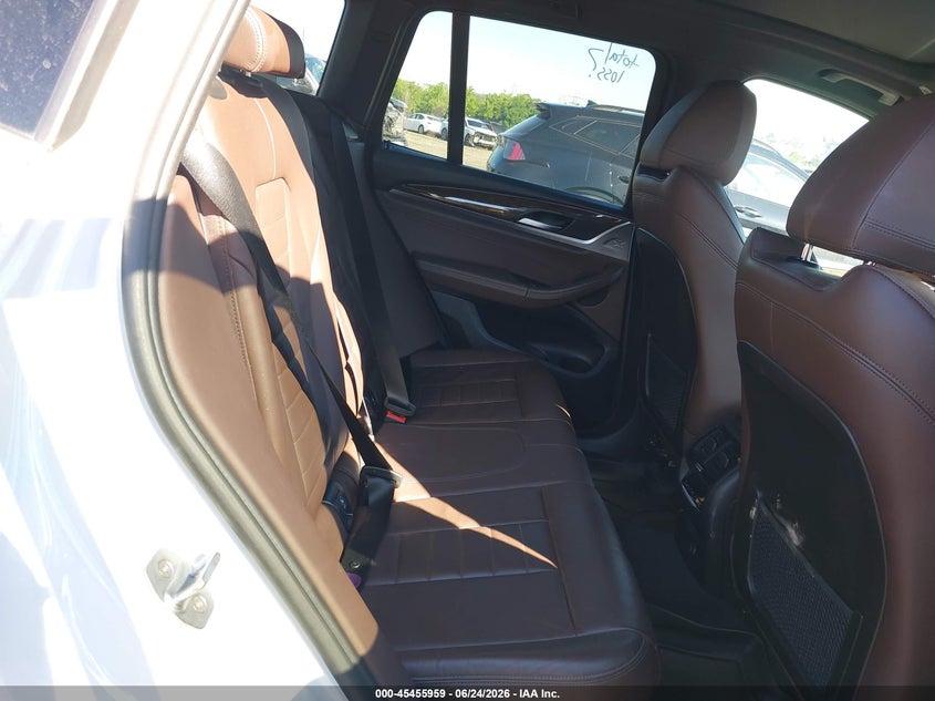 2019 BMW X3 VIN 5UXTR9C57KLE18525 IAAI salvage auction — LEFT REAR, Salvage (Pennsylvania), sold $11,000 on 2026-07-17 (photo 8)