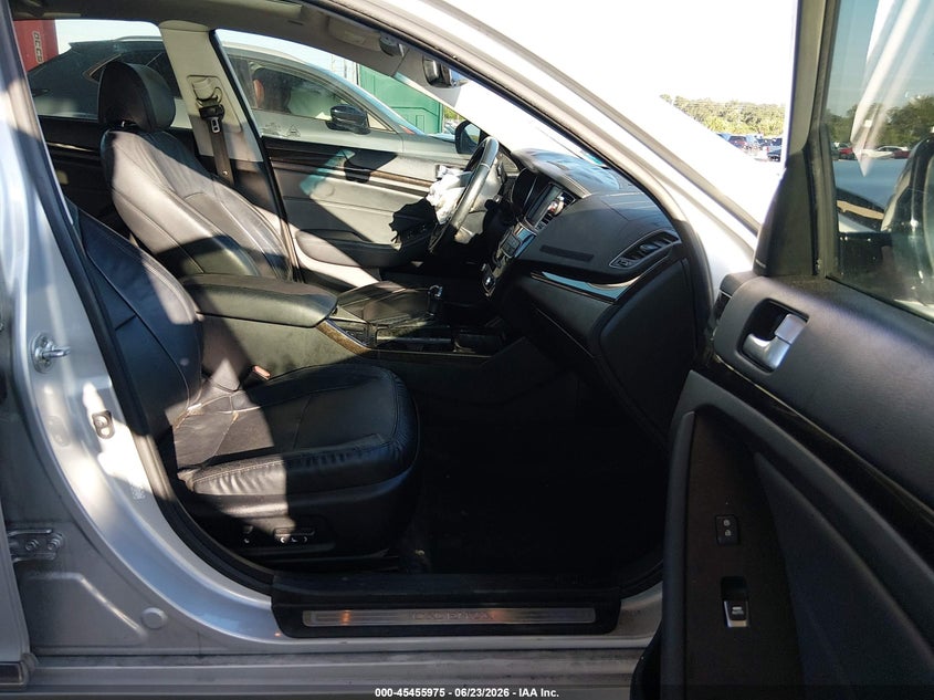 2016 Kia Cadenza VIN KNALN4D76G5220721 IAAI salvage auction — FRONT END, Rebuildable (Florida), sold $650 on 2026-07-07 (photo 5)
