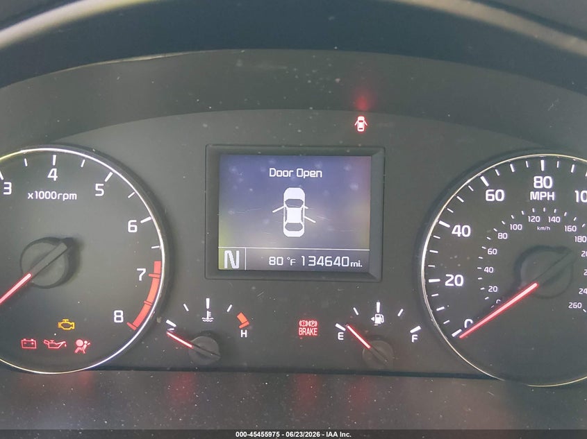 2016 Kia Cadenza VIN KNALN4D76G5220721 IAAI salvage auction — FRONT END, Rebuildable (Florida), sold $650 on 2026-07-07 (photo 7)