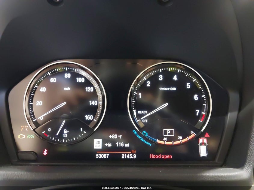2020 BMW X1 VIN WBXJG9C0XL5R90780 IAAI salvage auction — LEFT FRONT, Mv-907A (New York), sold $7,600 on 2026-07-29 (photo 7)
