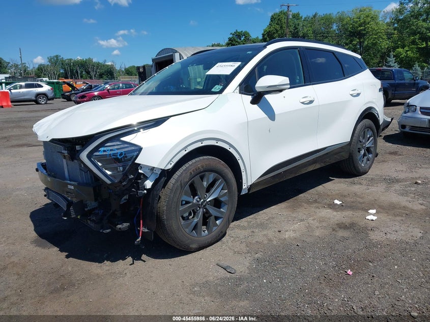 2025 Kia Sportage VIN KNDPXCDGXS7176163 IAAI salvage auction — FRONT END, Salvage (Idaho), sold $13,700 on 2026-07-16 (photo 2)
