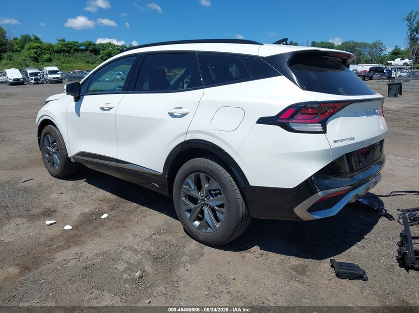 2025 Kia Sportage VIN KNDPXCDGXS7176163 IAAI salvage auction — FRONT END, Salvage (Idaho), sold $13,700 on 2026-07-16 (photo 3)