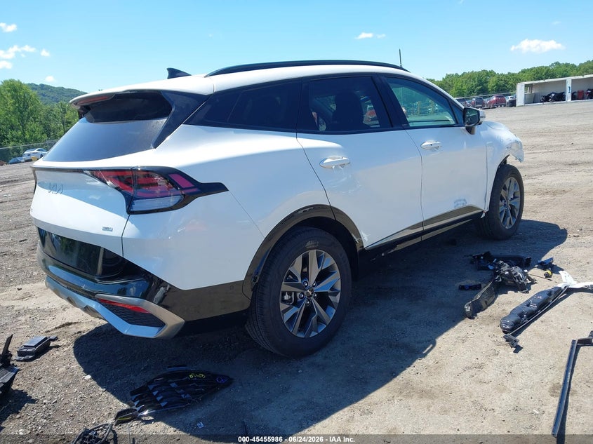 2025 Kia Sportage VIN KNDPXCDGXS7176163 IAAI salvage auction — FRONT END, Salvage (Idaho), sold $13,700 on 2026-07-16 (photo 4)