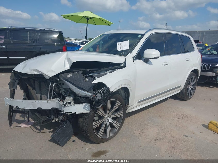 2023 Volvo Xc90 VIN YV40621A8P1905394 IAAI salvage auction — LEFT FRONT, Original (Texas), sold $10,100 on 2026-09-17 (photo 2)