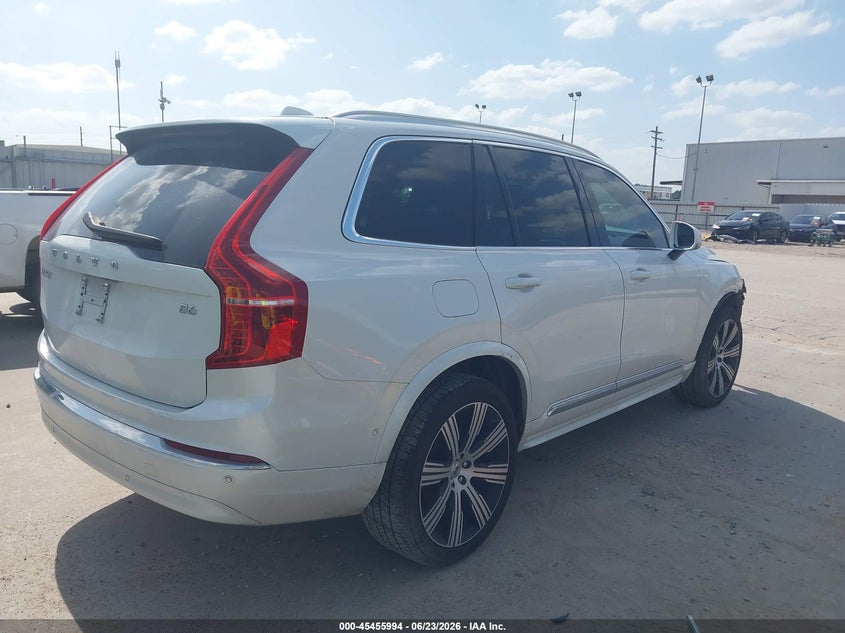 2023 Volvo Xc90 VIN YV40621A8P1905394 IAAI salvage auction — LEFT FRONT, Original (Texas), sold $10,100 on 2026-09-17 (photo 4)