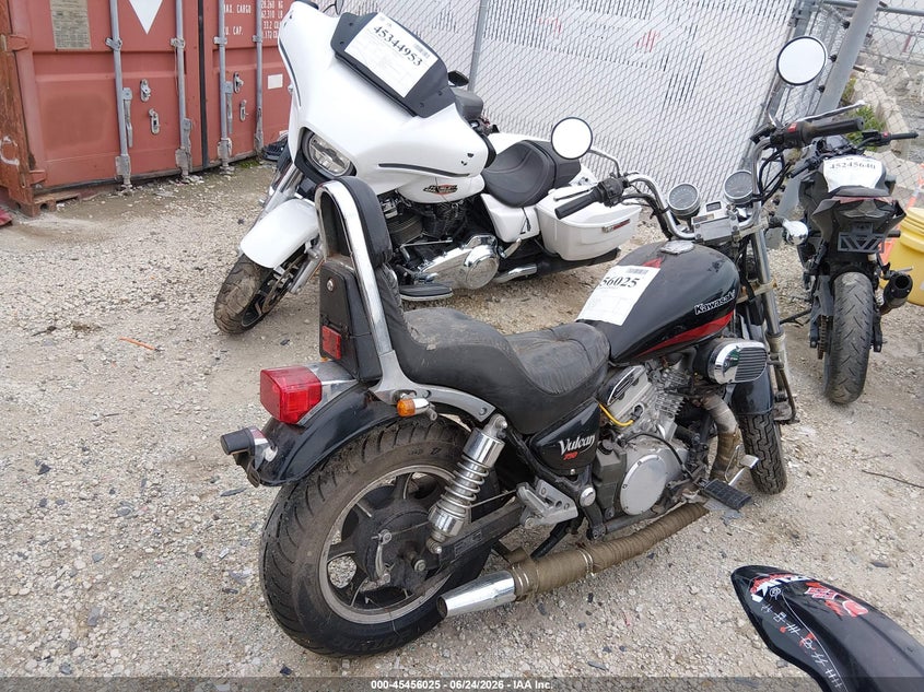 1986 Kawasaki Vn750 VIN JKAVNDA10GB507091 IAAI salvage auction — NORMAL WEAR, Clear (Illinois), sold $25 on 2026-07-21 (photo 4)