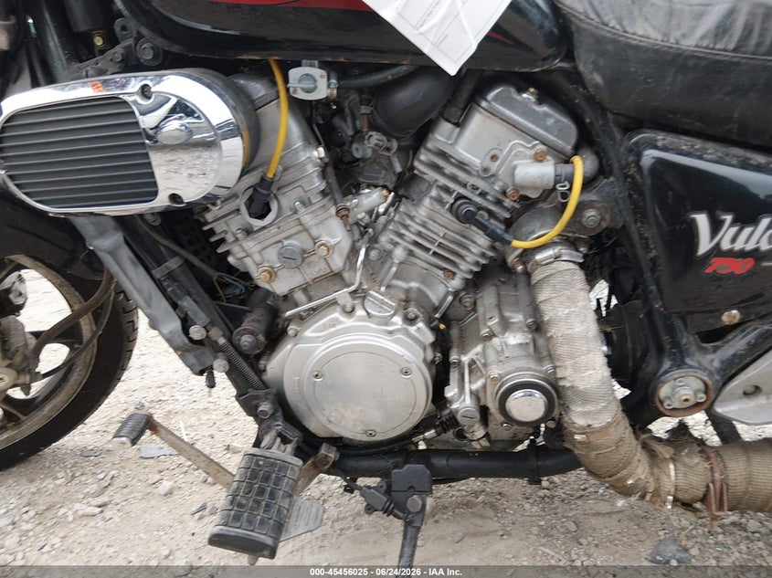 1986 Kawasaki Vn750 VIN JKAVNDA10GB507091 IAAI salvage auction — NORMAL WEAR, Clear (Illinois), sold $25 on 2026-07-21 (photo 9)