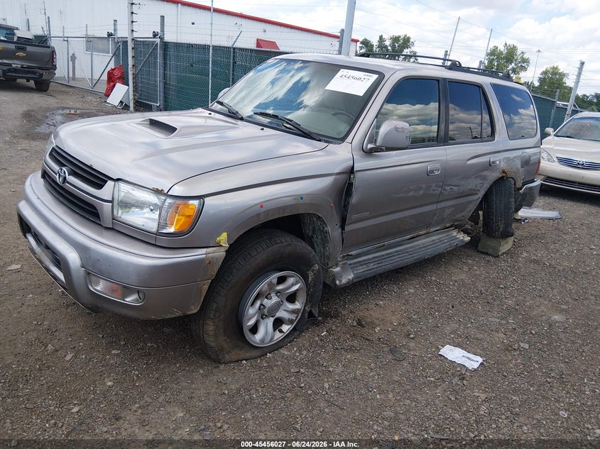 2002 Toyota 4runner VIN JT3HN86R220366526 IAAI salvage auction — LEFT SIDE, Salvage (Ohio), sold $25 on 2026-07-15 (photo 2)