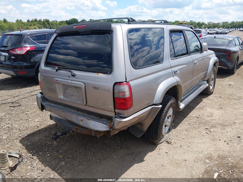 2002 Toyota 4runner VIN JT3HN86R220366526 IAAI salvage auction — LEFT SIDE, Salvage (Ohio), sold $25 on 2026-07-15 (photo 4)
