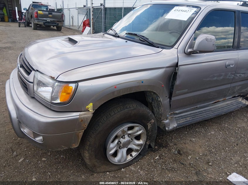 2002 Toyota 4runner VIN JT3HN86R220366526 IAAI salvage auction — LEFT SIDE, Salvage (Ohio), sold $25 on 2026-07-15 (photo 6)