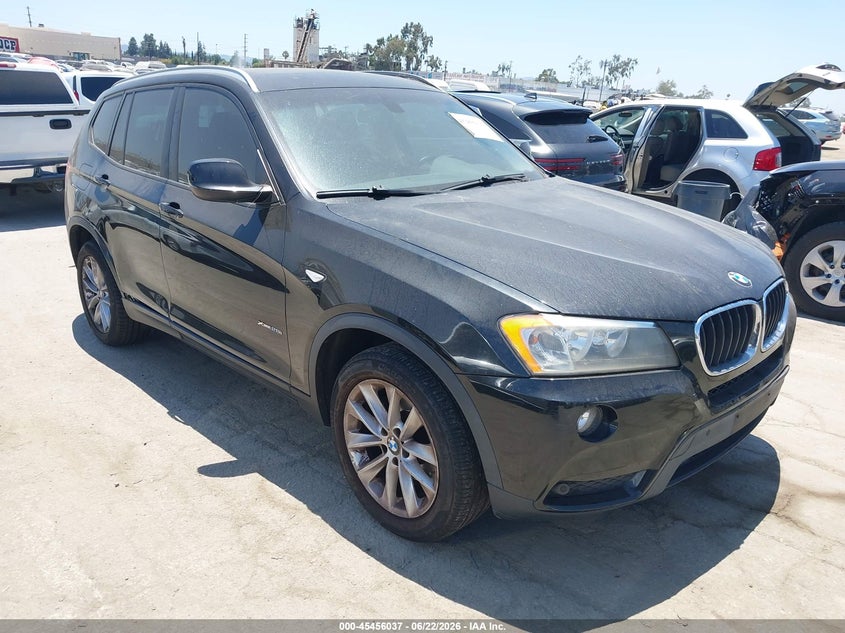 2014 BMW X3 VIN 5UXWX9C53E0D14655 IAAI salvage auction — UNKNOWN, Salvage (California), sold $650 on 2026-07-08 (photo 1)