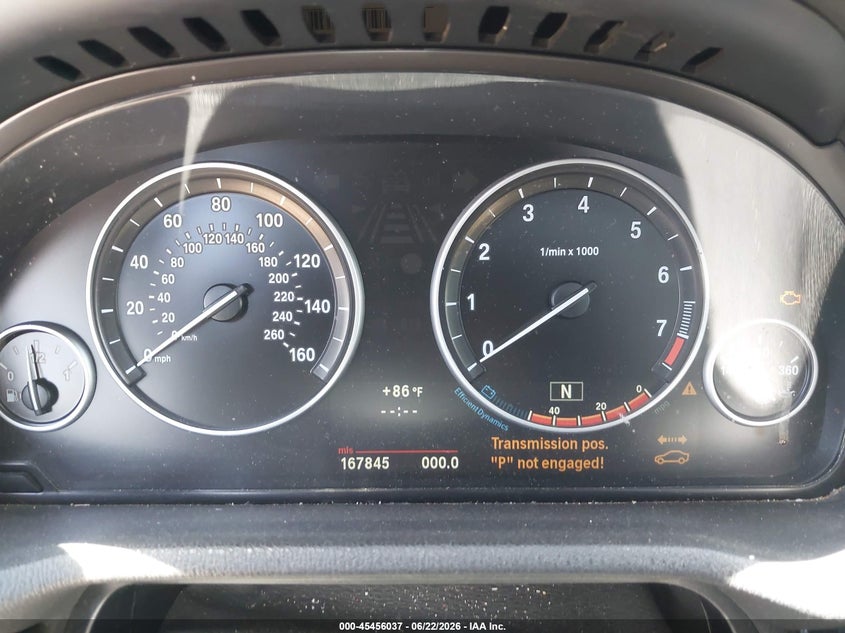2014 BMW X3 VIN 5UXWX9C53E0D14655 IAAI salvage auction — UNKNOWN, Salvage (California), sold $650 on 2026-07-08 (photo 7)