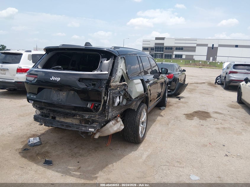 2021 Jeep Grand cherokee VIN 1C4RJKBG4M8105173 IAAI salvage auction — REAR END, Salvage Title, sold $8,650 on 2026-09-15 (photo 4)