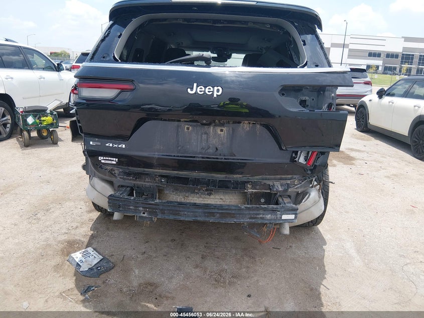 2021 Jeep Grand cherokee VIN 1C4RJKBG4M8105173 IAAI salvage auction — REAR END, Salvage Title, sold $8,650 on 2026-09-15 (photo 6)