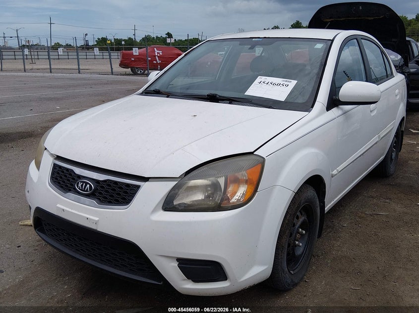 2011 Kia Rio VIN KNADH4A33B6927131 IAAI salvage auction — NORMAL WEAR, Clear (Mississippi), sold $325 on 2026-07-29 (photo 2)