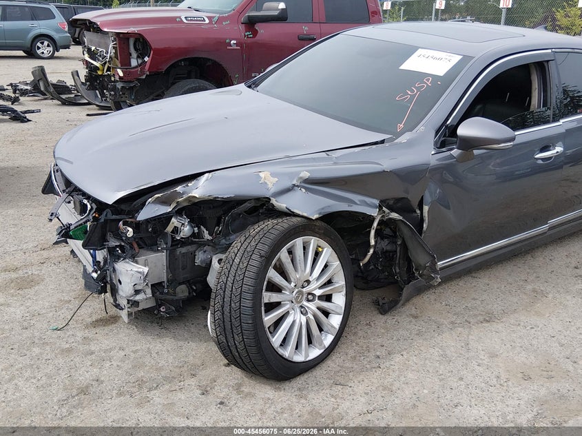 2015 Lexus Ls VIN JTHCL5EFXF5023990 IAAI salvage auction — LEFT FRONT, Bill Of Sale (Washington), sold $4,150 on 2026-07-29 (photo 6)