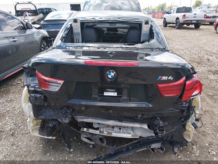2015 BMW M4 VIN WBS3U9C54FJ967932 IAAI salvage auction — FRONT & REAR, Salvage Title, sold $7,100 on 2026-08-19 (photo 6)
