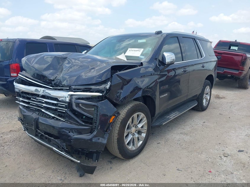 2026 Chevrolet Tahoe VIN 1GNS5SKD4TR107842 IAAI salvage auction — FRONT END, Wait Title, sold $0 on 2026-09-13 (photo 2)