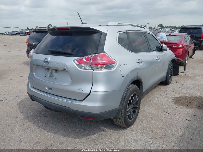 2016 Nissan Rogue VIN KNMAT2MT1GP668967 IAAI salvage auction — FRONT END, Salvage (Texas), sold $625 on 2026-07-28 (photo 4)