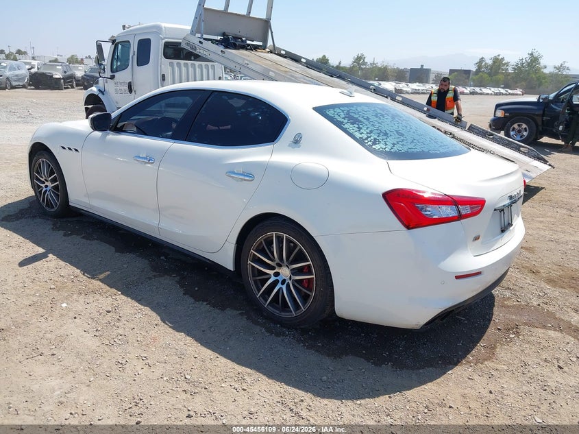 2018 Maserati Ghibli VIN ZAM57YTA6J1287176 IAAI salvage auction — RIGHT FRONT, Salvage (California), sold $2,850 on 2026-07-13 (photo 3)