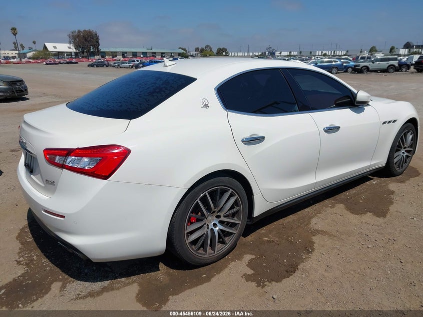 2018 Maserati Ghibli VIN ZAM57YTA6J1287176 IAAI salvage auction — RIGHT FRONT, Salvage (California), sold $2,850 on 2026-07-13 (photo 4)