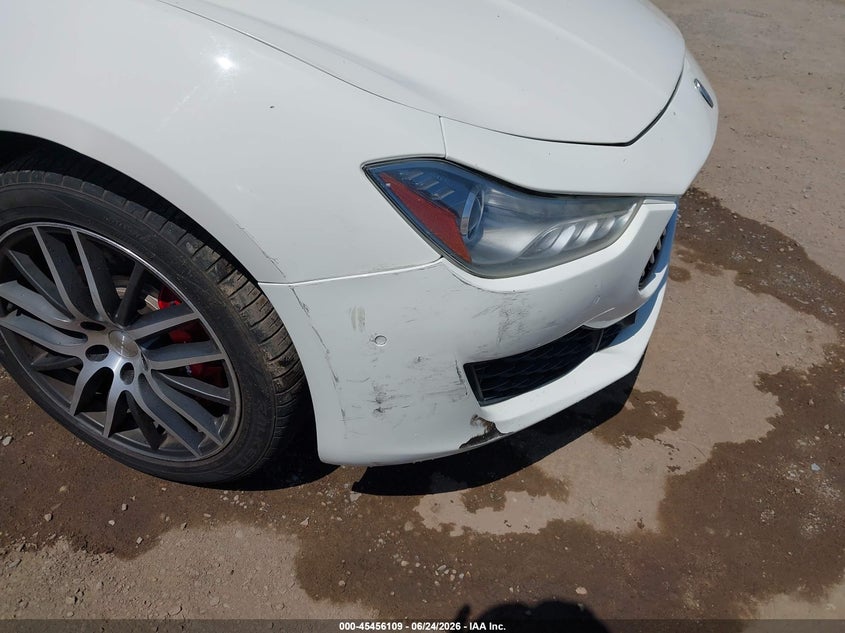 2018 Maserati Ghibli VIN ZAM57YTA6J1287176 IAAI salvage auction — RIGHT FRONT, Salvage (California), sold $2,850 on 2026-07-13 (photo 6)
