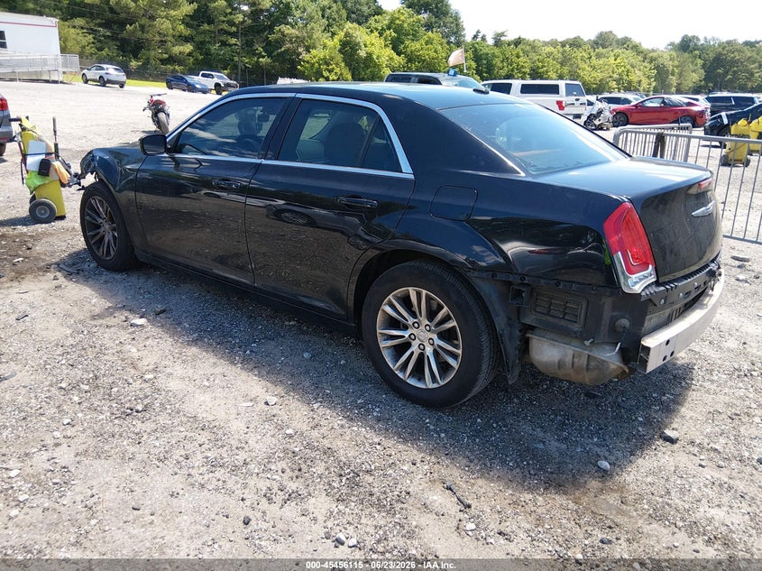 2017 Chrysler 300 VIN 2C3CCAAG5HH606685 IAAI salvage auction — FRONT & REAR, Salvage (Georgia), sold $1,200 on 2026-07-24 (photo 3)