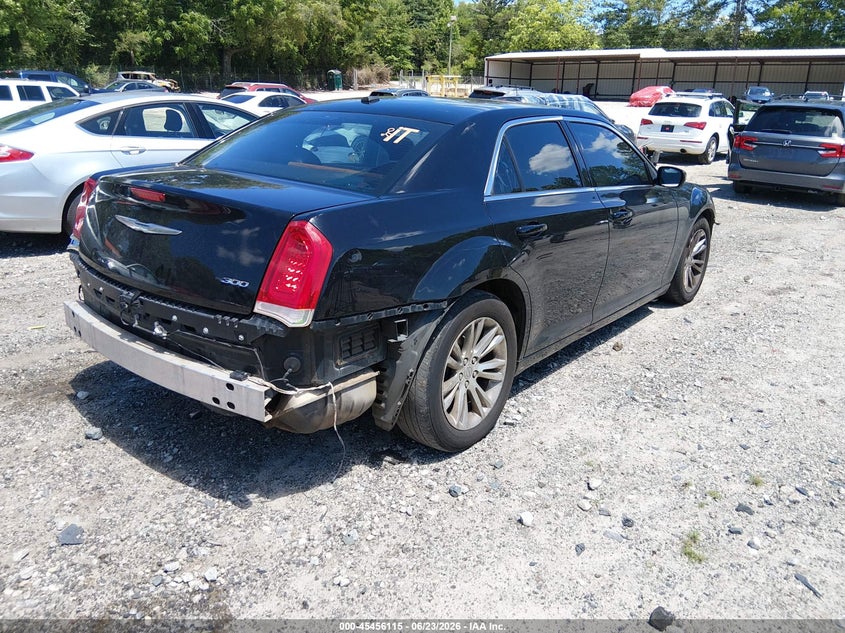 2017 Chrysler 300 VIN 2C3CCAAG5HH606685 IAAI salvage auction — FRONT & REAR, Salvage (Georgia), sold $1,200 on 2026-07-24 (photo 4)