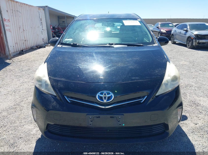 2012 Toyota Prius v VIN JTDZN3EU2C3016127 IAAI salvage auction — NORMAL WEAR, Salvage Title, sold $1,750 on 2026-07-16 (photo 6)