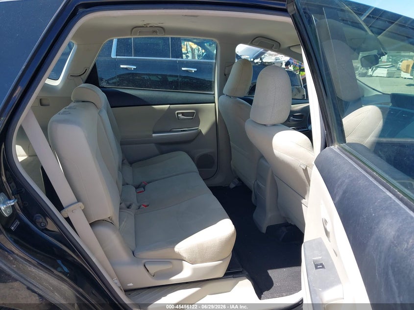 2012 Toyota Prius v VIN JTDZN3EU2C3016127 IAAI salvage auction — NORMAL WEAR, Salvage Title, sold $1,750 on 2026-07-16 (photo 8)