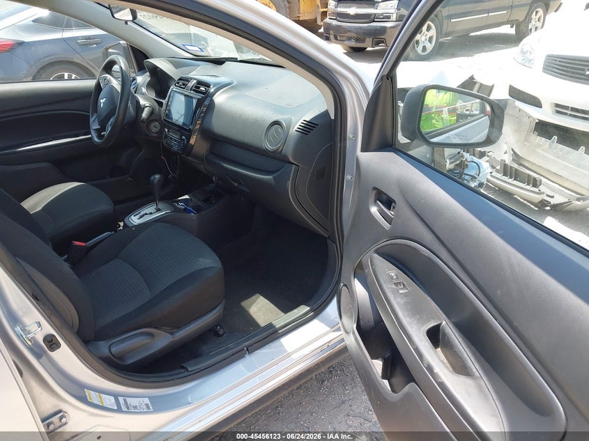 2024 Mitsubishi Mirage VIN ML32FUFJ9RHF00614 IAAI salvage auction — FRONT & REAR, Salvage Title, sold $2,250 on 2026-08-24 (photo 5)