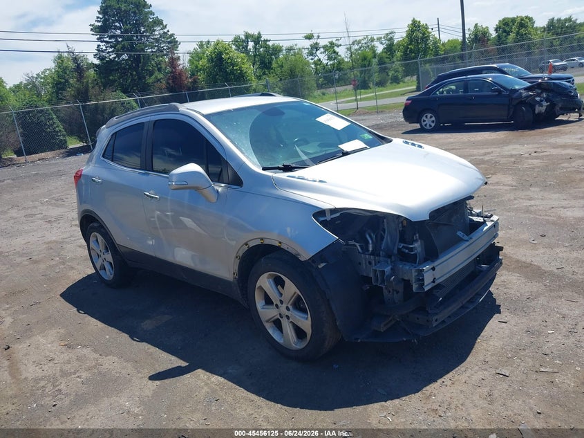2015 Buick Encore VIN KL4CJASB8FB247109 IAAI salvage auction — FRONT END, Clear (Virginia), sold $600 on 2026-07-28 (photo 1)